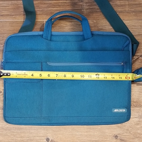 Mossimo Supply Co. Blue Laptop Bag with Sleek Design - Picture 6 of 12